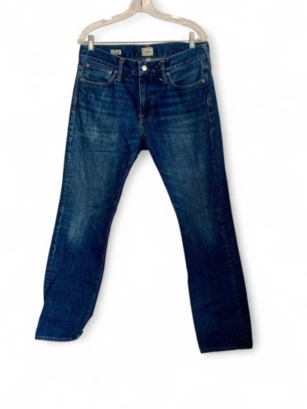 J.crew 484 dark blue jeans size 32 x 30 straight leg men western casual